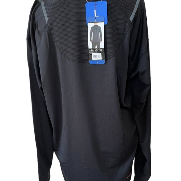 Men's Full Sleeve Tee, Spyder, L, Black, NWT - Picture 3 of 7
